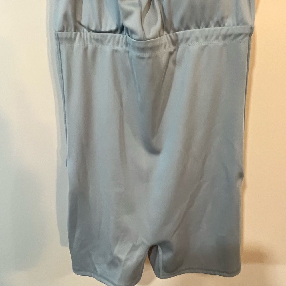 Aeropostale size XL romper/dress combo in cute dusty blue EUC - Picture 14 of 16